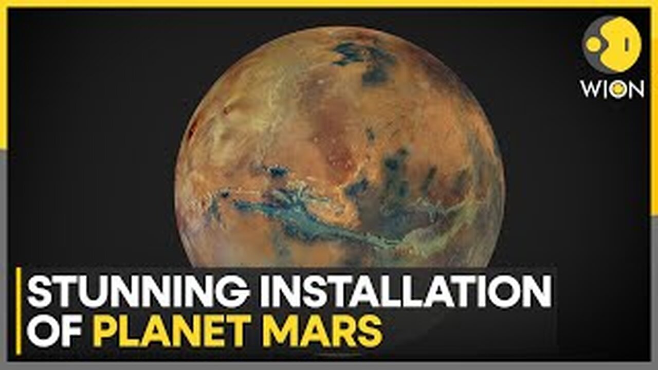 Stunning Installation Of Planet Mars In UK; Artwork Created By Luke Jerram |