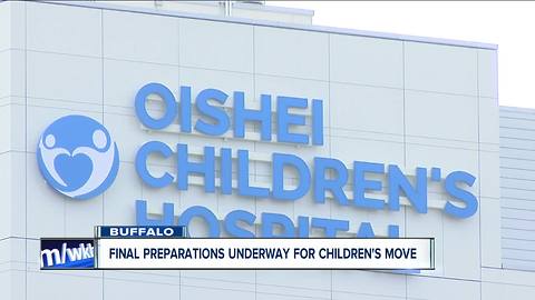 Final preparations underway for Children's move