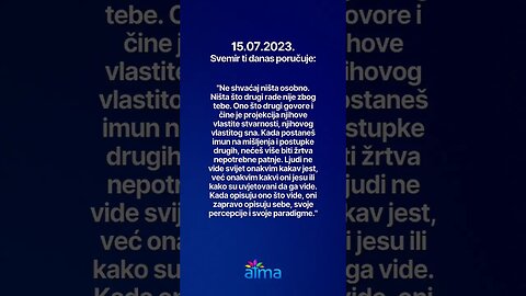 Poruka Svemira 15.07.2023