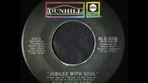 The Four Tops - Jubilee With Soul