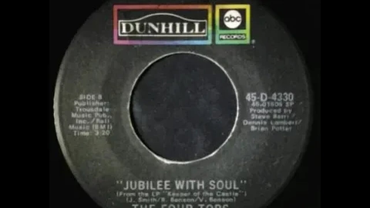The Four Tops - Jubilee With Soul