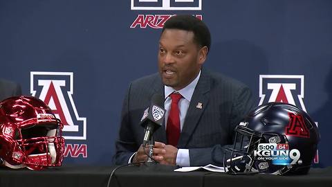 Kevin Sumlin introduced as University of Arizona's head football coach