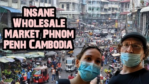 Insane Wholesale Market Phnom Penh Cambodia 🇰🇭