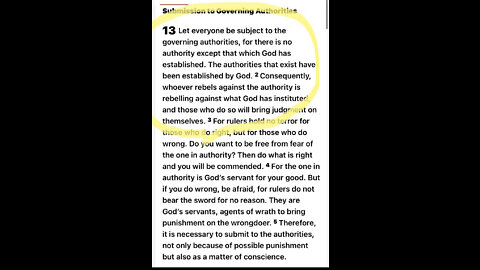 Biden~Romans 13~God