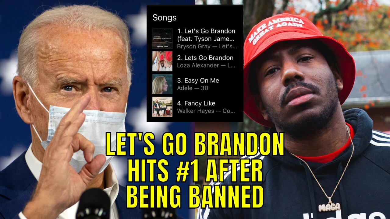 Bryson Gray's "Let's Go Brandon" Hits Number 1 On iTunes After Being BANNED By YouTube