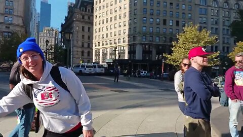 The Prayer Vigil at Foley Square Hosted by @teacher_choice @nyfreedomrally @bravest4choice 10/11/22
