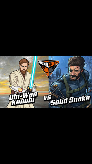OBIWAN KENOBI Vs. SOLID SNAKE - Comic Book Battles: Who Would Win In A Fight?