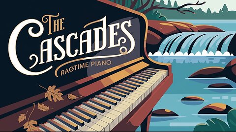 The Cascades by Scott Joplin | Elegant Ragtime Piano Classic 🎹