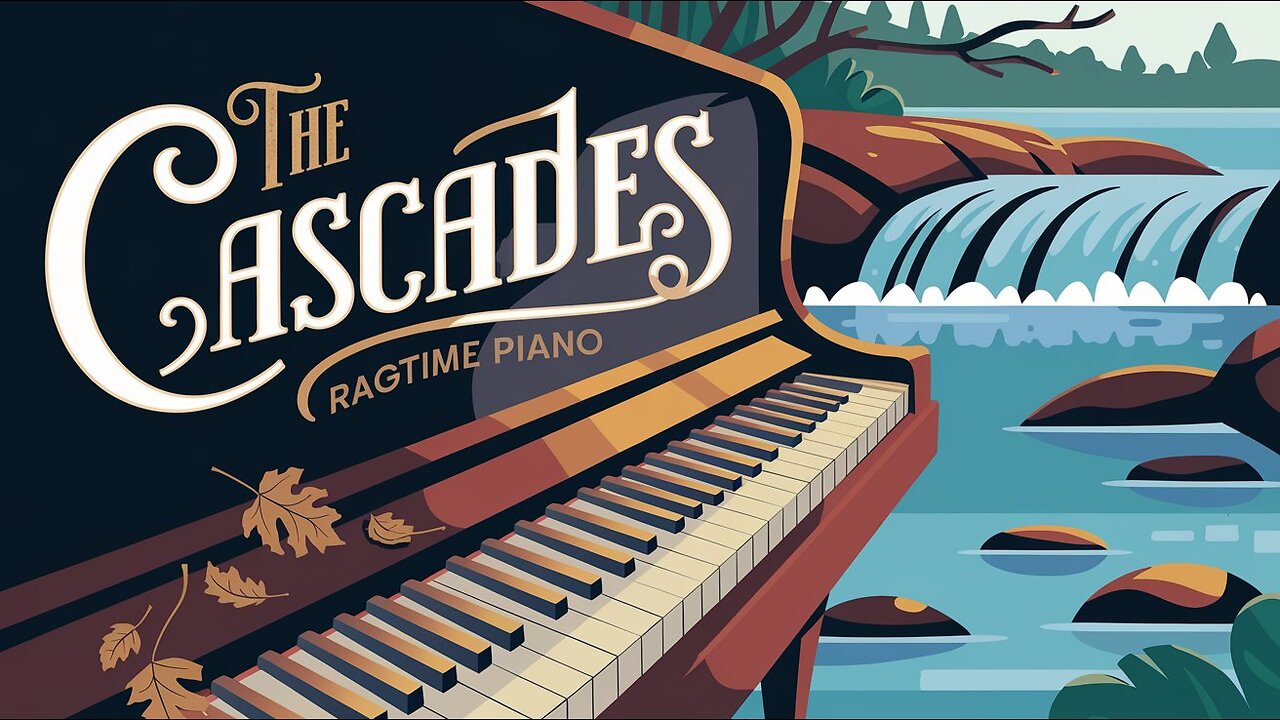The Cascades by Scott Joplin | Elegant Ragtime Piano Classic 🎹