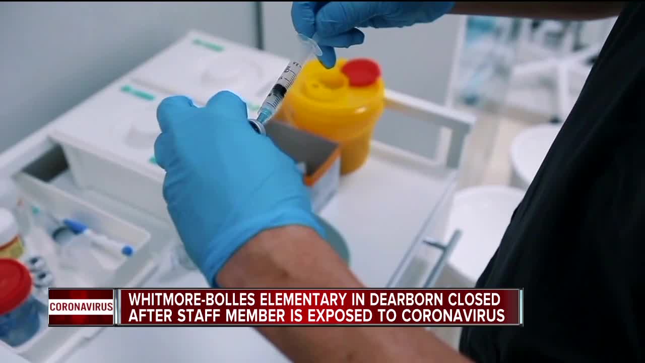 Whitmore-Bolles Elementary in Dearborn closed after staff member is exposed to coronavirus