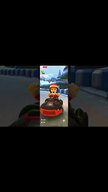 Mario Kart Tour - Santa Mii Racing Suit Gameplay (Holiday Tour 2023)