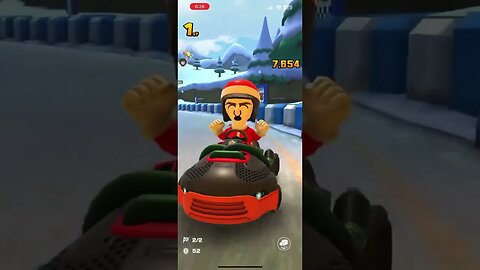 Mario Kart Tour - Santa Mii Racing Suit Gameplay (Holiday Tour 2023)