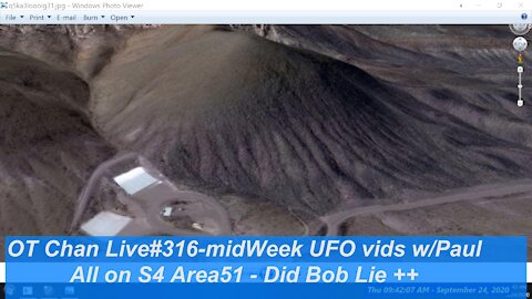 Mid-Week (USA Wed) Live UFO Topics & Vid Analysis - S4 Revisited - Did Bob Lie ] - OT Chan Live#316