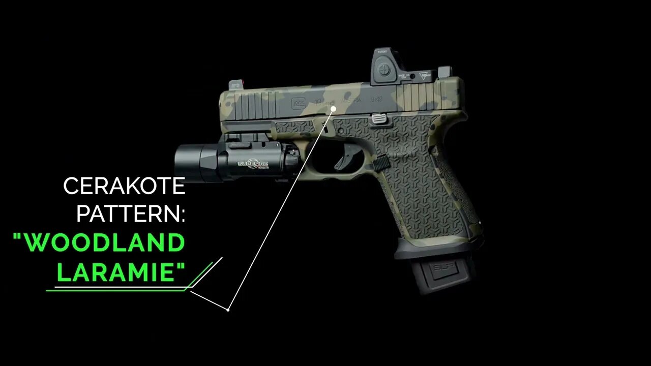 Cerakote and Laser stippling by