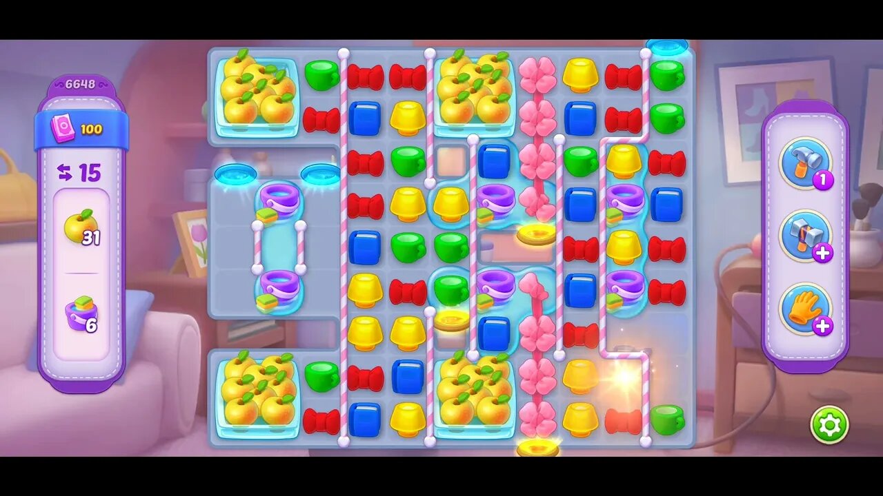 Playrix Homescapes Gameplay Walkthrough Level 6648