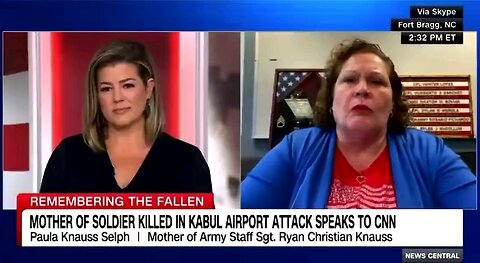 🚨A GOLD STAR MOM TOLD CNN LIVE ON AIR THAT TRUMP IS RIGHT AND SLAMMED BIDEN/KAMALA!