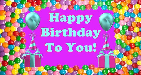 Happy Birthday 3D - Happy Birthday - Happy Birthday To You - Happy Birthday Song
