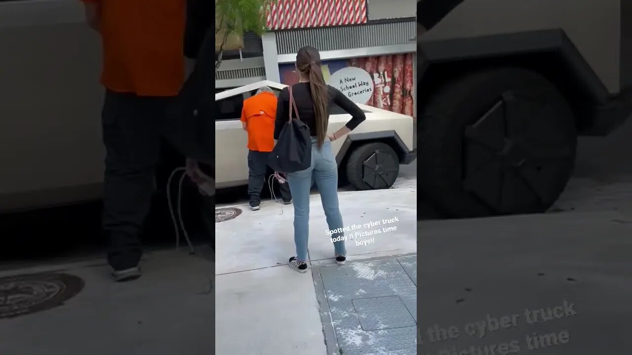 Tesla Cyber Truck Spotted in Miami today