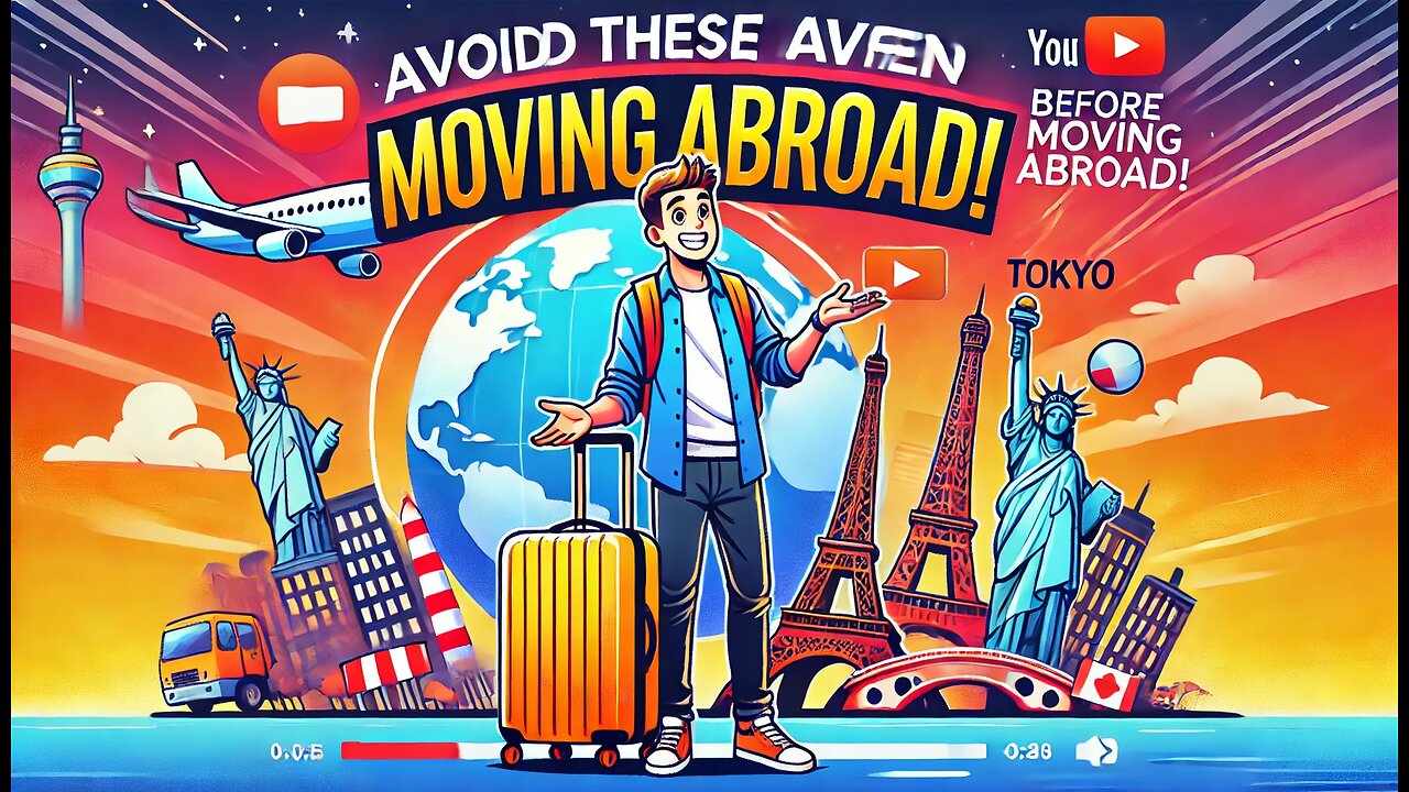 Avoid These Mistakes When Moving Abroad! Tips You Need!
