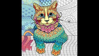 Kitty mandala #shorts