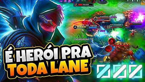 ELE TEM UMA MECÂNICA DELICINHA! ME APAIXONEI POR ESSE HERÓI | MOBILE LEGENDS