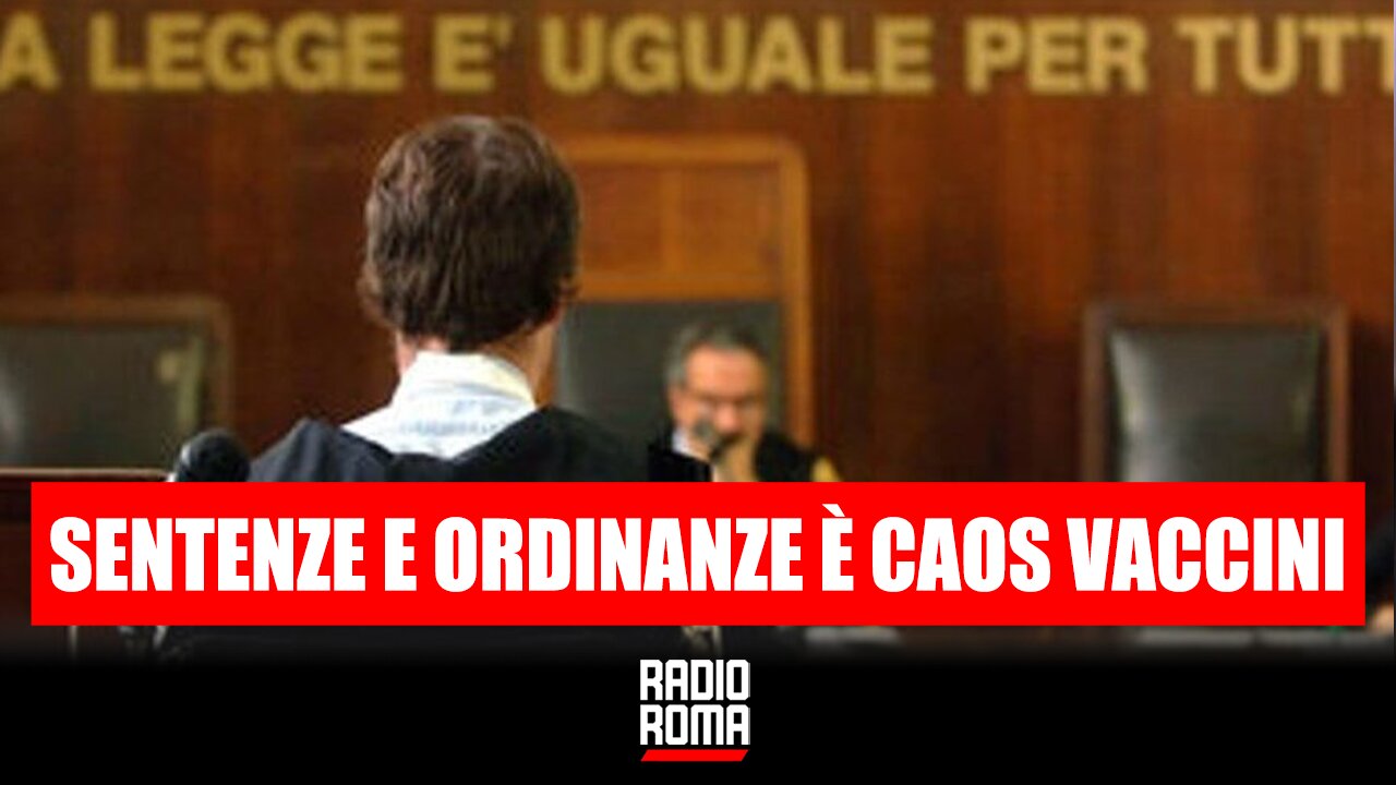 SENTENZE E ORDINANZE È CAOS VACCINI - A VISO SCOPERTO