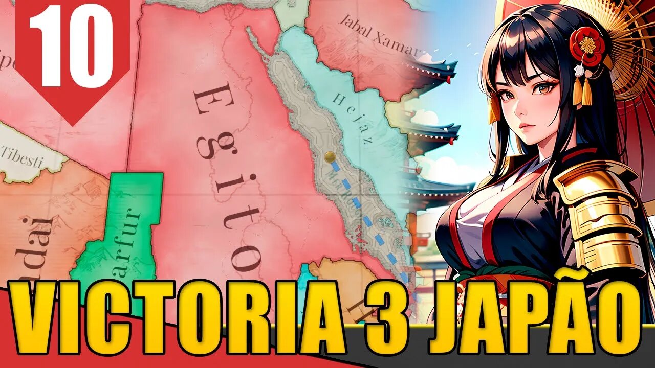 Com a BATATA QUENTE - Victoria 3 Shogunato Japonês #10 [Gameplay PT-BR]