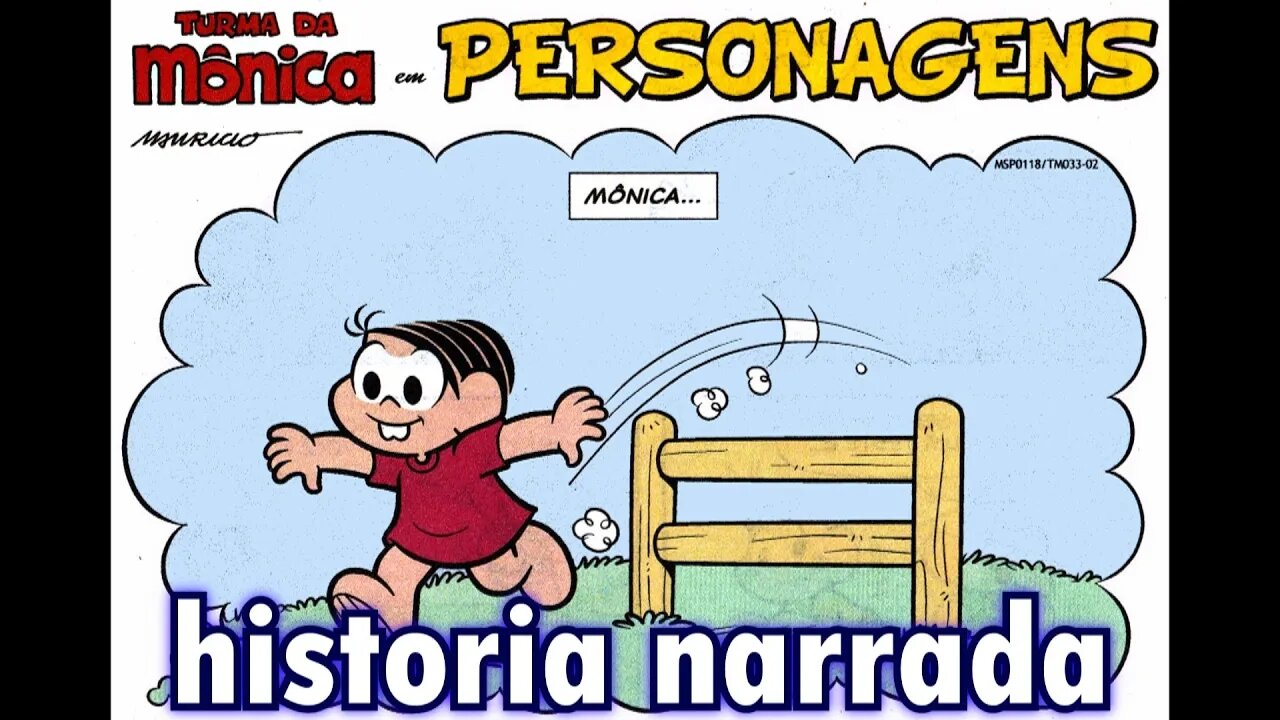 Turma da Mônica em-Personagens | Gibis do Rapha