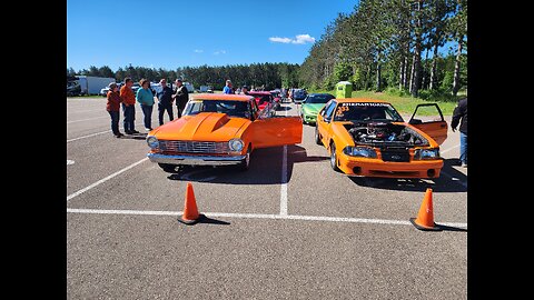 Bracket racing.