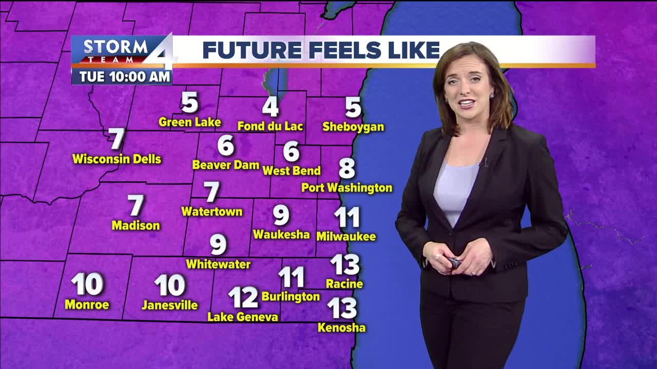 Chilly start to 2019, flurries linger in the morning