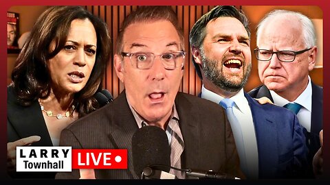 Kamala GOES ROGUE: BACKSTABS Biden, Vance Ends Walz's ENTIRE CAREER! | LARRY Live!