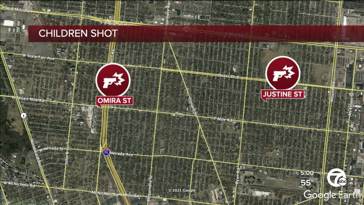 DPD investigating two shootings of children who were apparently playing with guns