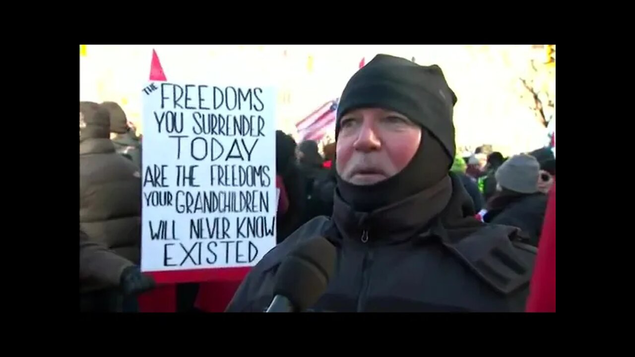 Thousands Of Canadians Gather To Take A Stand For Freedom