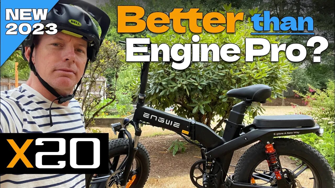 Better than Engine Pro? - NEW' Engwe X20 1000W Ebike - RIDE & REVIEW