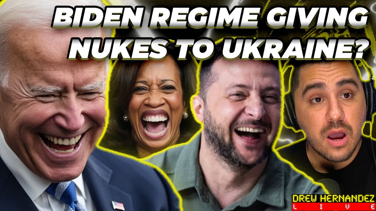 UKRAINE BOMBS RUSSIA AGAIN & BIDEN REGIME CONSIDER NUKES FOR ZELENSKYY?