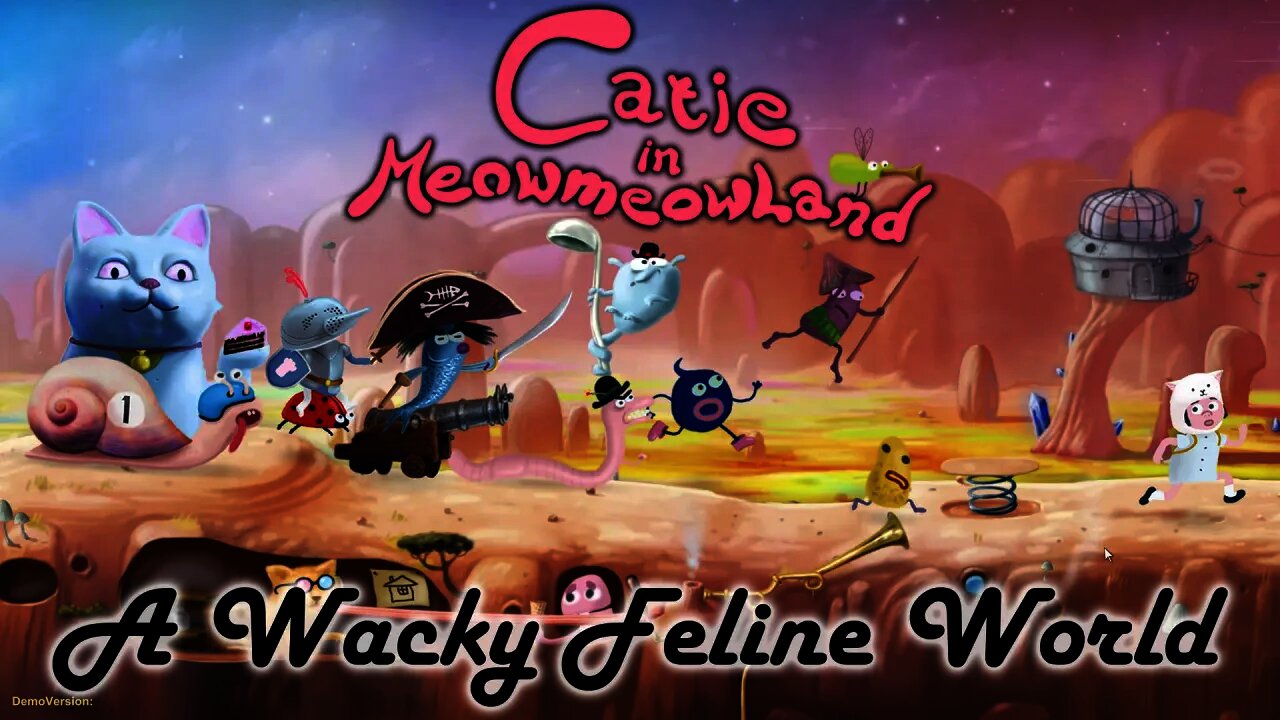 Catie in MeowmeowLand - A Wacky Feline World