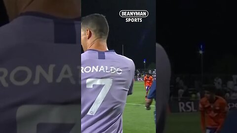 'YOU DON'T WANT TO PLAY!' | Cristiano Ronaldo in full-time confrontation with Al Fayha players