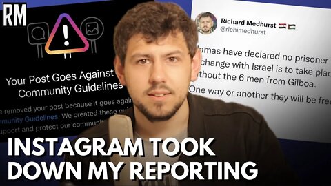 Instagram Took Down My Post for Reporting the News