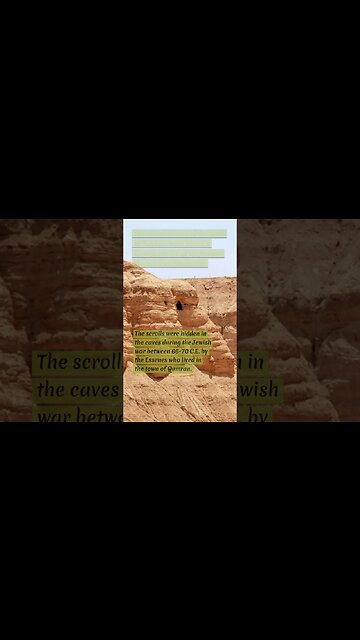 The Dead Sea Scrolls
