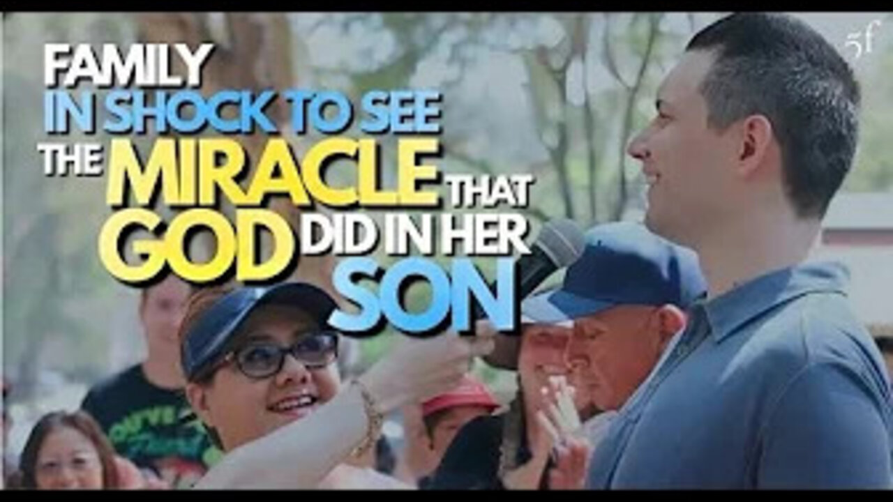 Family in Shock to See the Miracle that God did in Her Son