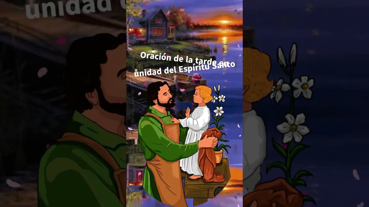 oración de la tarde en Unidad Espíritu Santo#shorts