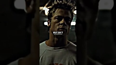 Our greatest depression is our lives #fightclub#shorts#fyp
