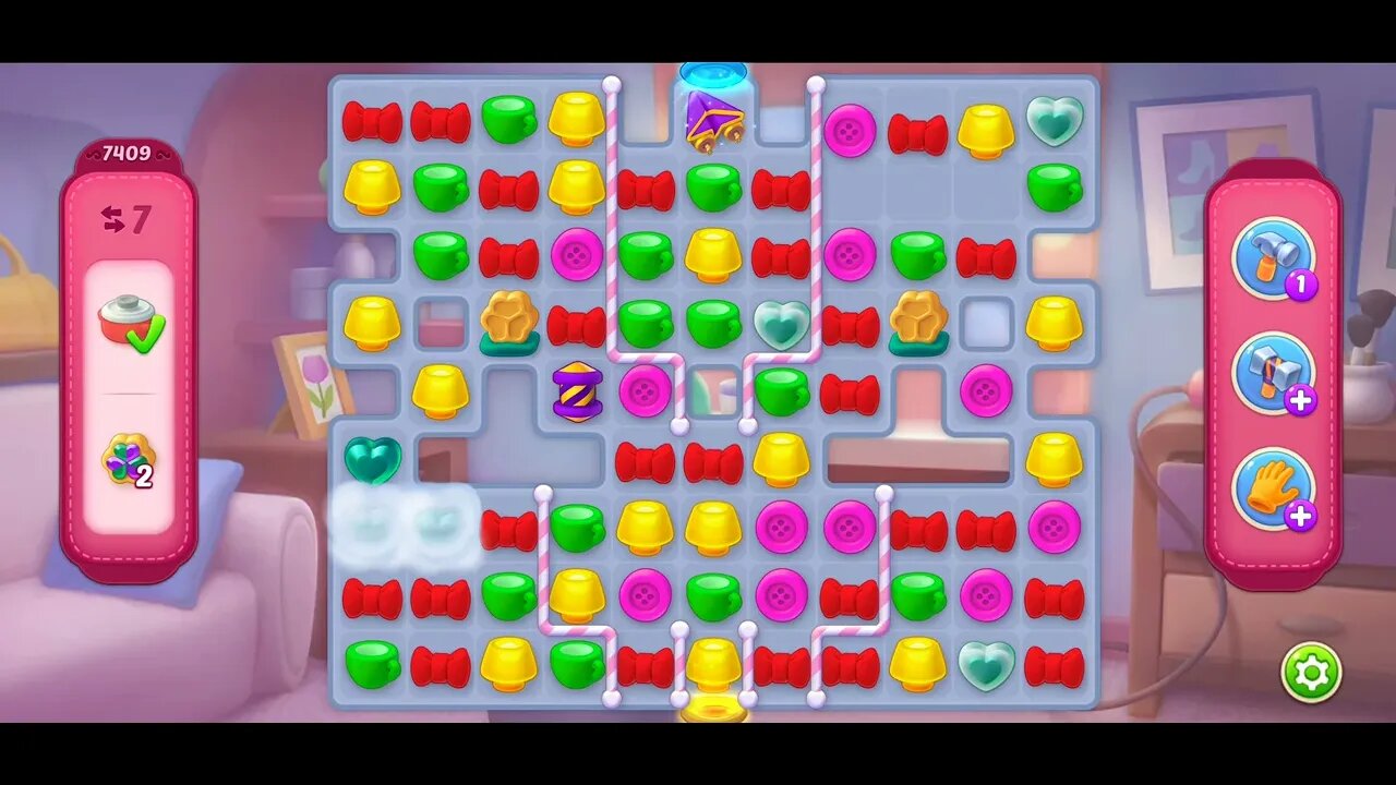 Playrix Homescapes Gameplay Walkthrough Level 7409