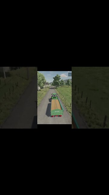 Grain Haul The Valley The Old Farm FS22 #shorts