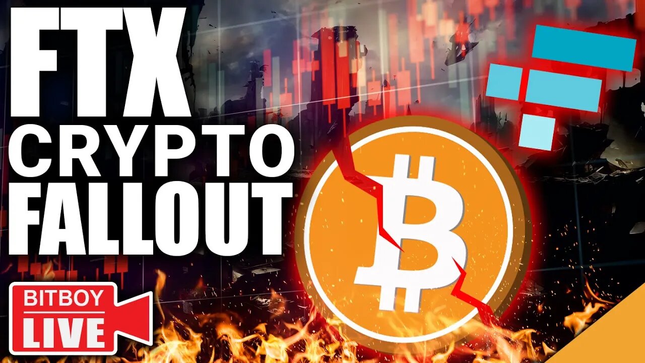 FTX Crypto FALLOUT! (BRUTAL Day For Bitcoin Price)