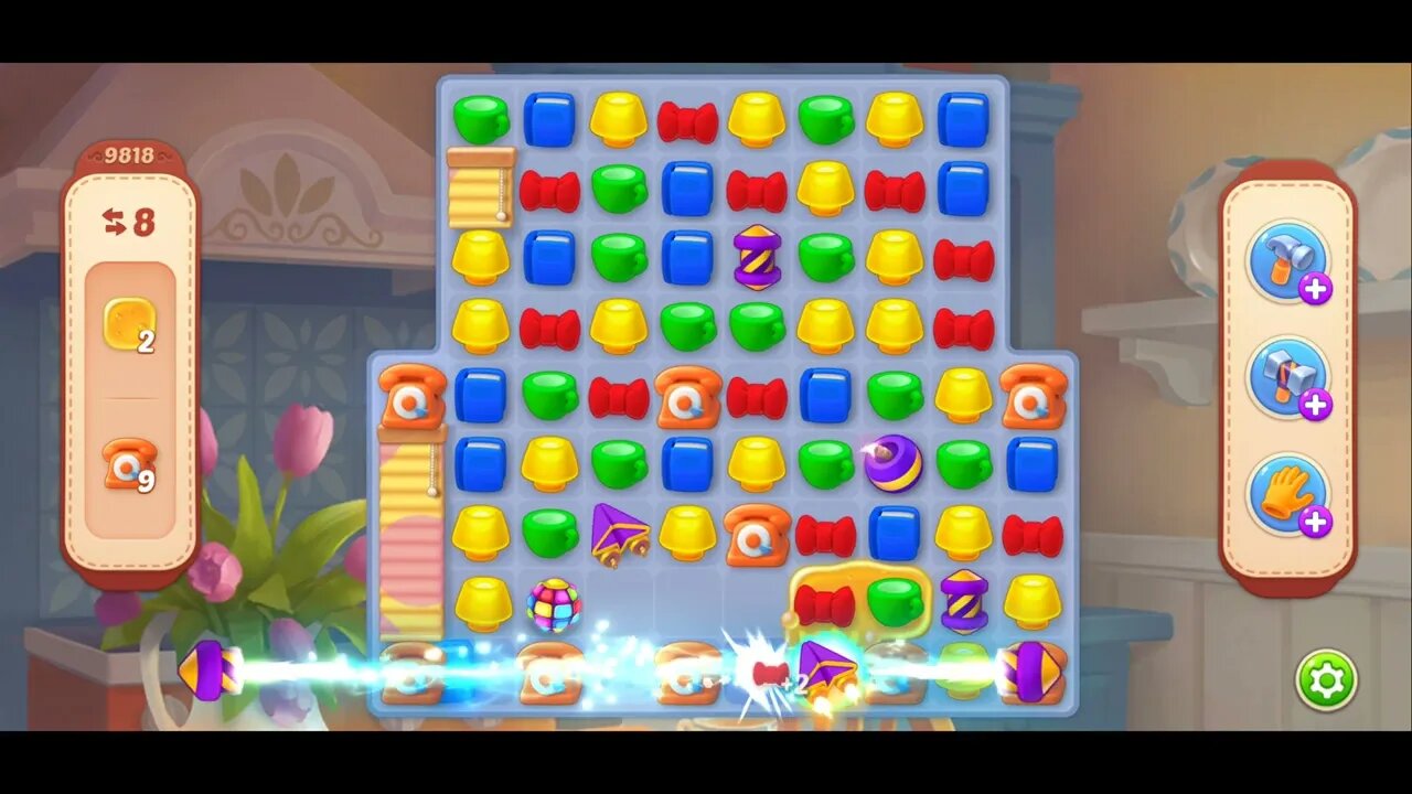 Playrix Homescapes Gameplay Walkthrough Level 9818