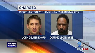 Two charged in connection with Bushmill Tavern Stabbing