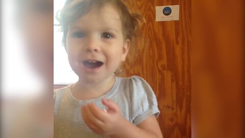 Little Girl Won't Share Candy