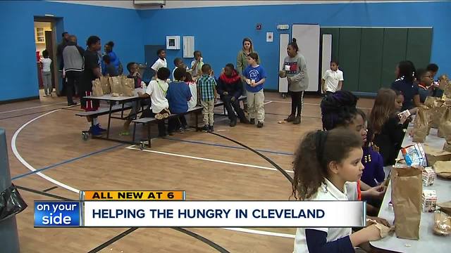 1 in 4 CLE kids do not have access to 3 meals a day, Greater Cleveland Food Bank busier than ever