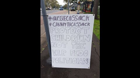 Free Aussie Cossack Protest